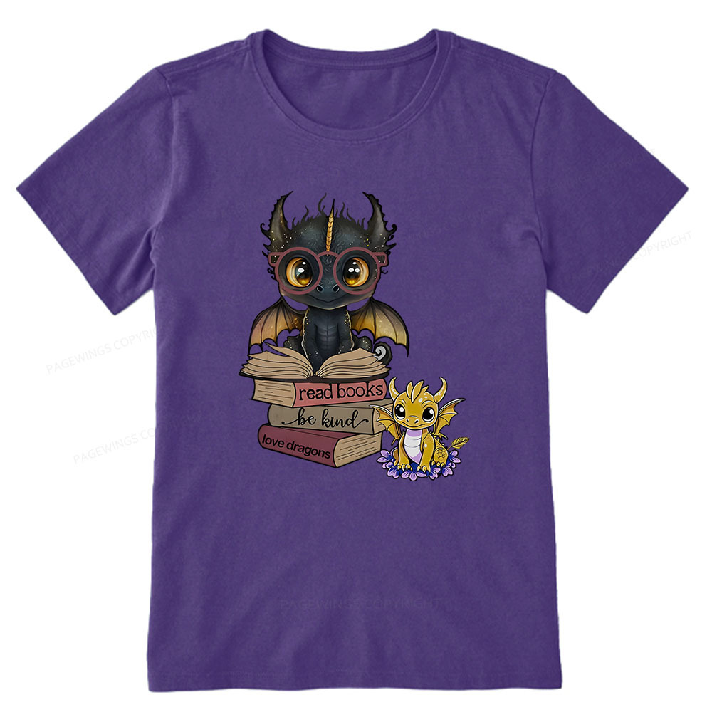 Pagewings Cute Tairn And Andarna Fourth Wing Unisex Classic T-shirt