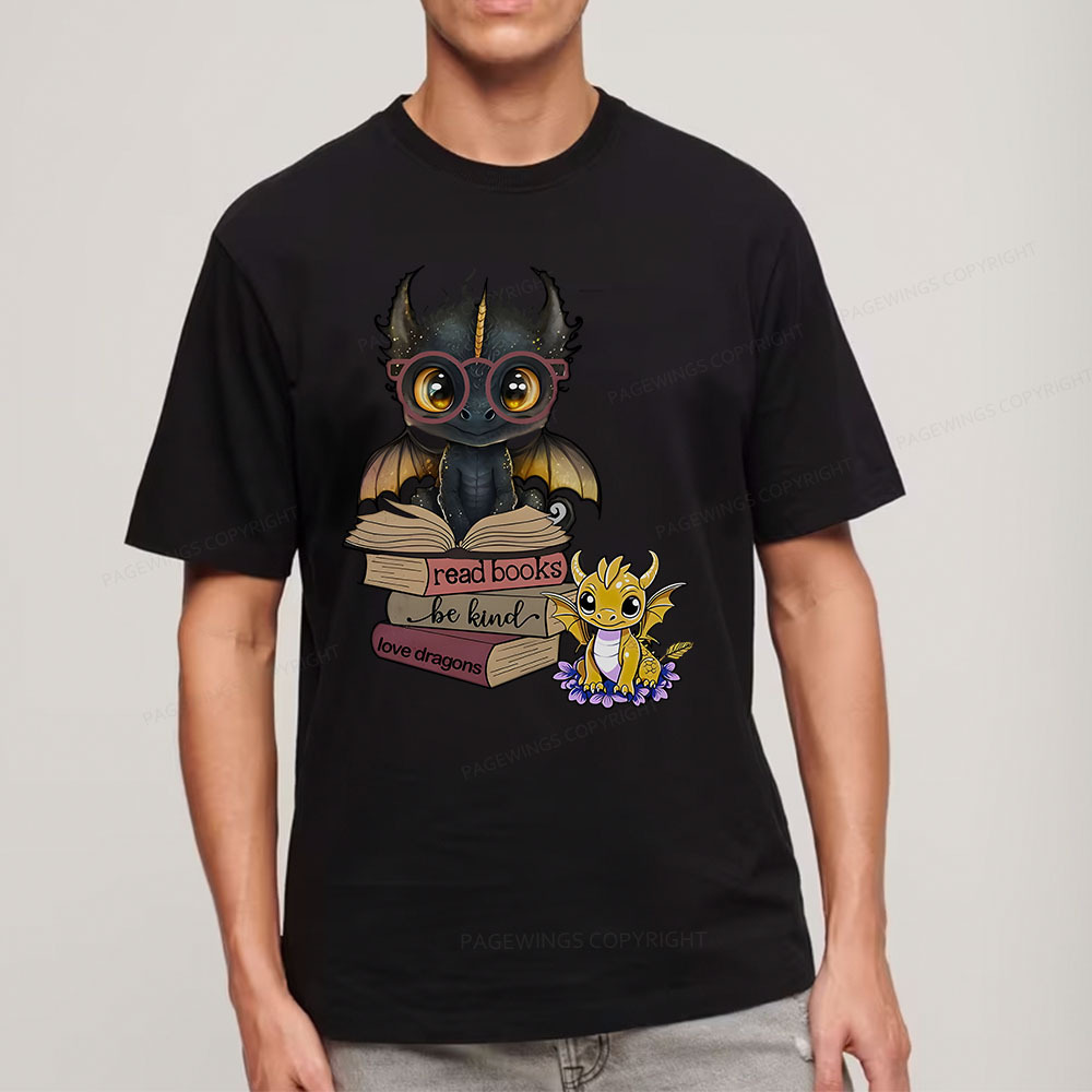 Pagewings Cute Tairn And Andarna Fourth Wing Unisex Classic T-shirt