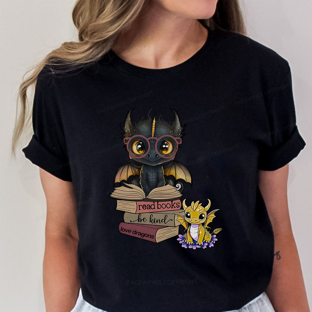 Pagewings Cute Tairn And Andarna Fourth Wing Unisex Classic T-shirt