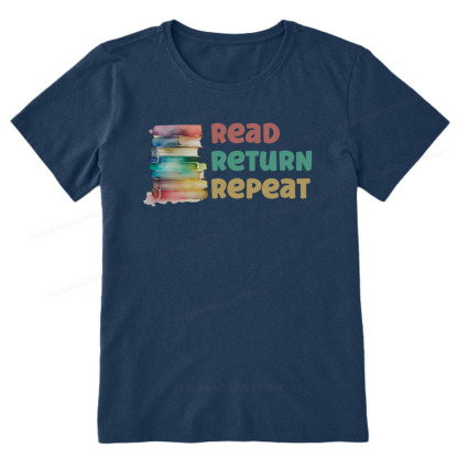Pagewings Read Return Repeat Unisex Classic T-shirt