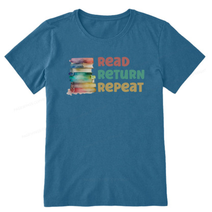 Pagewings Read Return Repeat Unisex Classic T-shirt