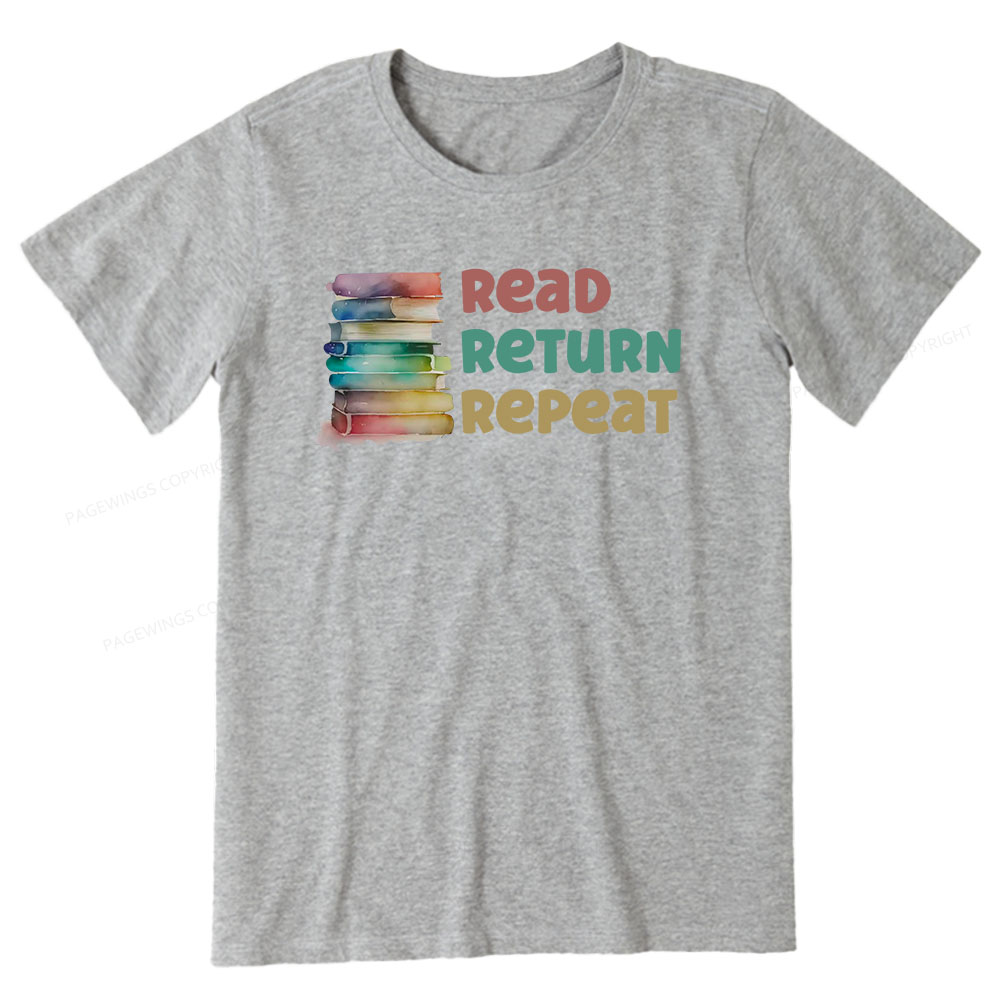 Pagewings Read Return Repeat Unisex Classic T-shirt