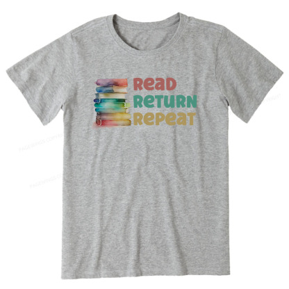 Pagewings Read Return Repeat Unisex Classic T-shirt