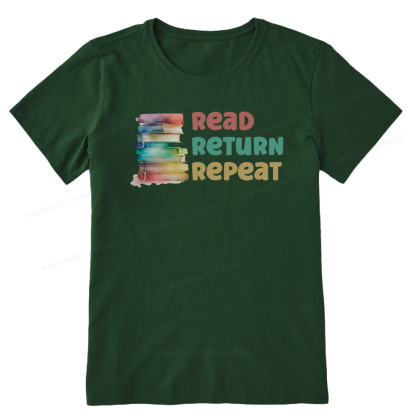 Pagewings Read Return Repeat Unisex Classic T-shirt