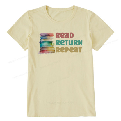 Pagewings Read Return Repeat Unisex Classic T-shirt