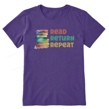 Pagewings Read Return Repeat Unisex Classic T-shirt