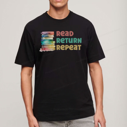 Pagewings Read Return Repeat Unisex Classic T-shirt