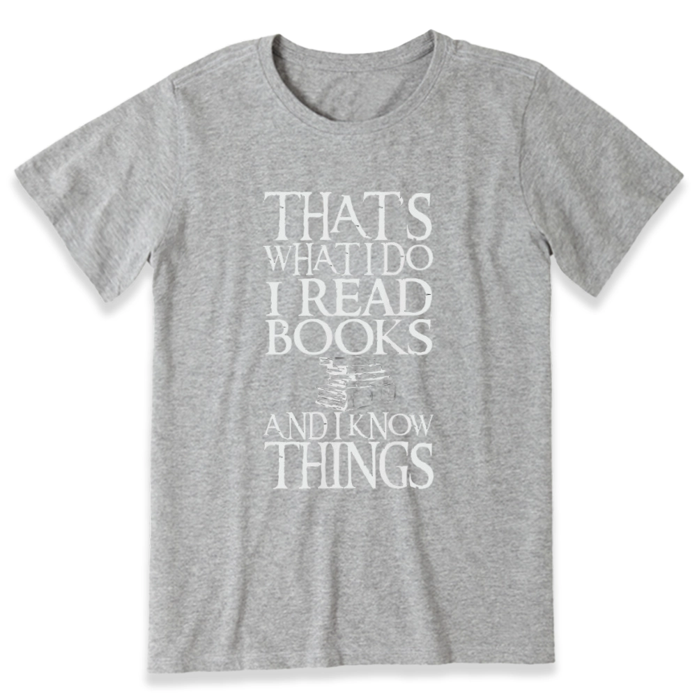 Pagewings That's What I Do I Read Books And I Know Things Unisex Classic T-shirt