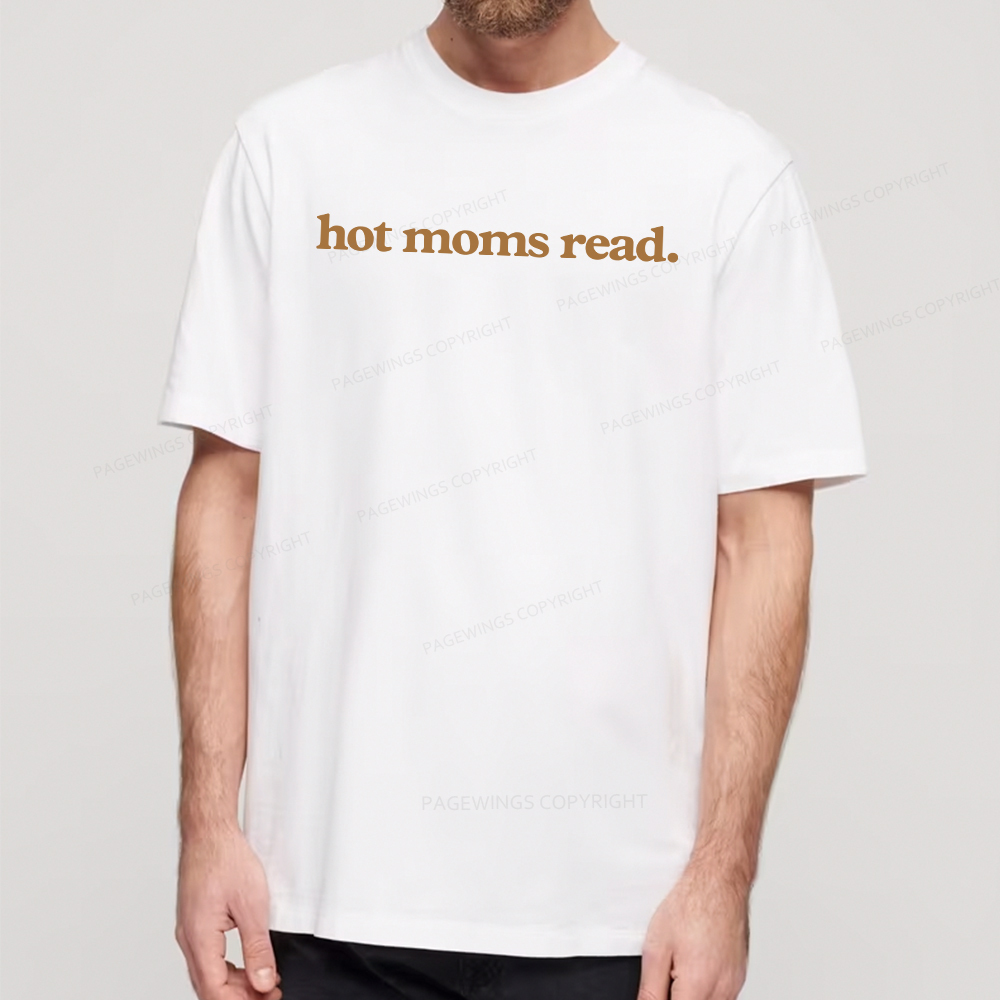 Pagewings Hot Moms Read Unisex Classic T-shirt