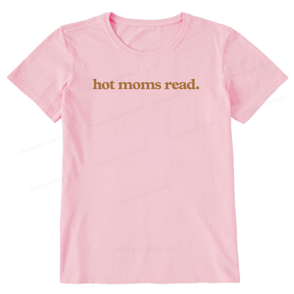 Pagewings Hot Moms Read Unisex Classic T-shirt