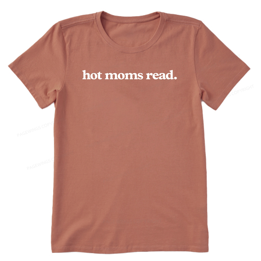 Pagewings Hot Moms Read Unisex Classic T-shirt