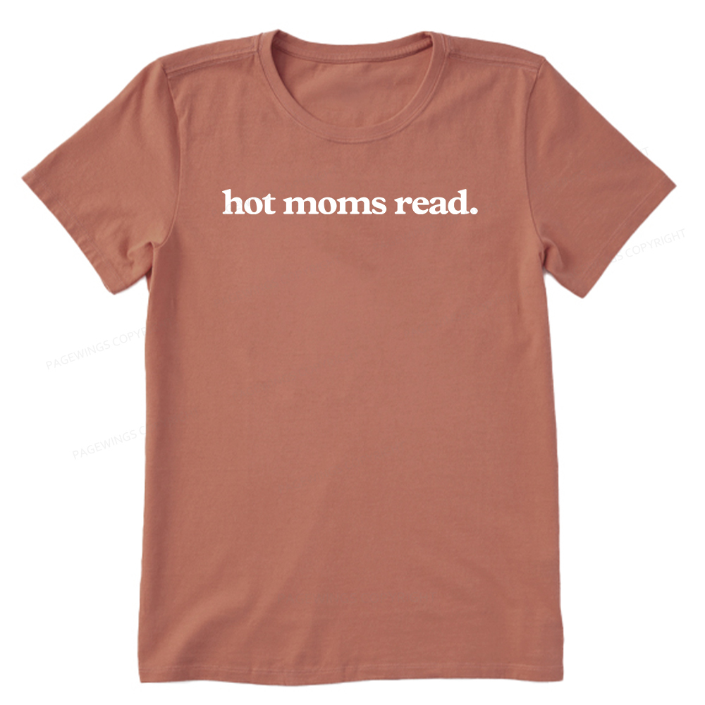 Pagewings Hot Moms Read Unisex Classic T-shirt
