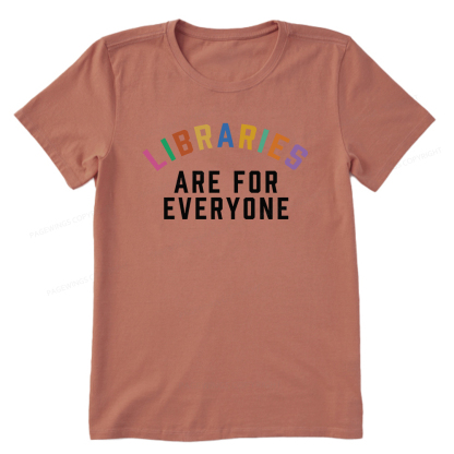 Pagewings Libraries Are For Everyone Unisex Classic T-shirt