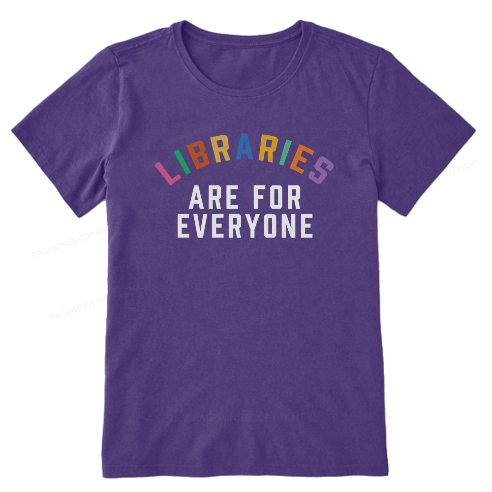 Pagewings Libraries Are For Everyone Unisex Classic T-shirt