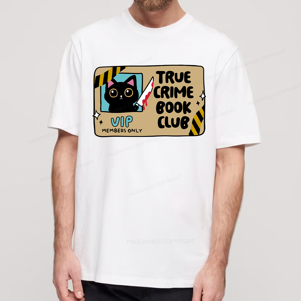 Pagewings True Crime Book Club Unisex Classic T-shirt