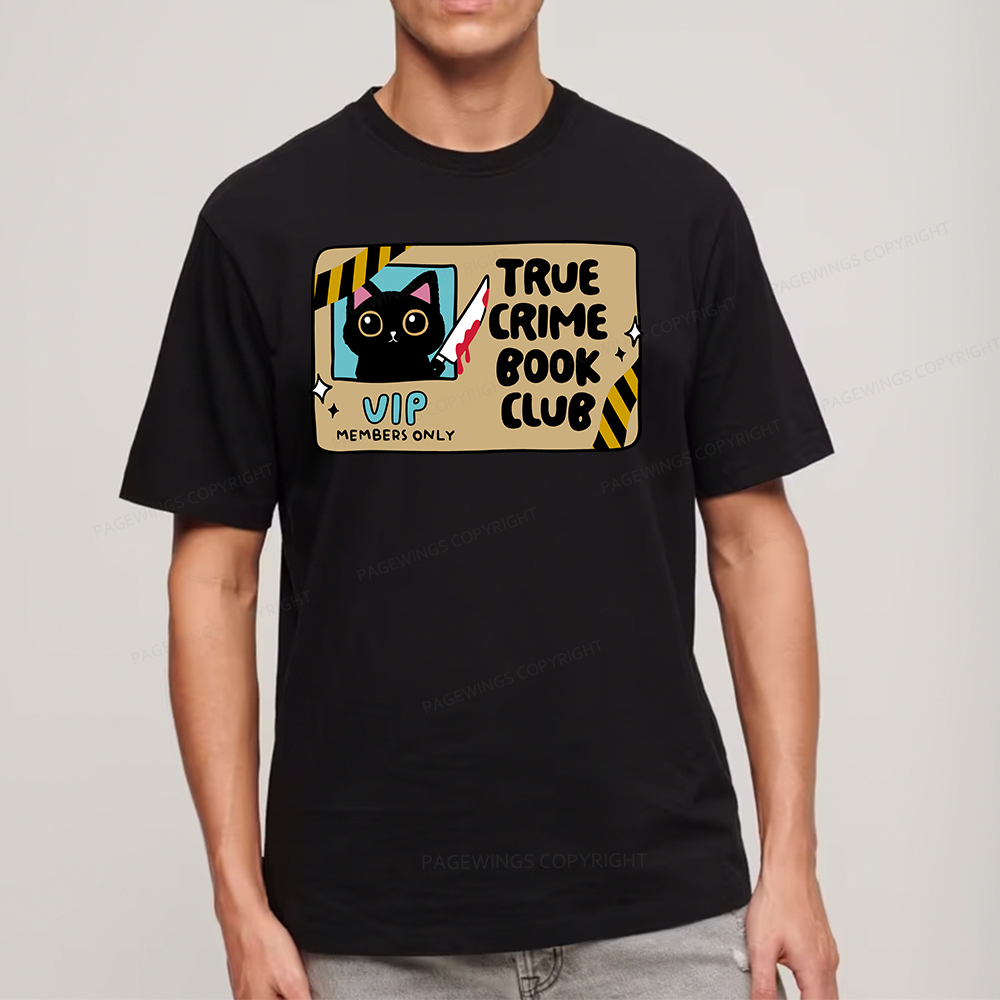 Pagewings True Crime Book Club Unisex Classic T-shirt
