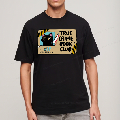 Pagewings True Crime Book Club Unisex Classic T-shirt