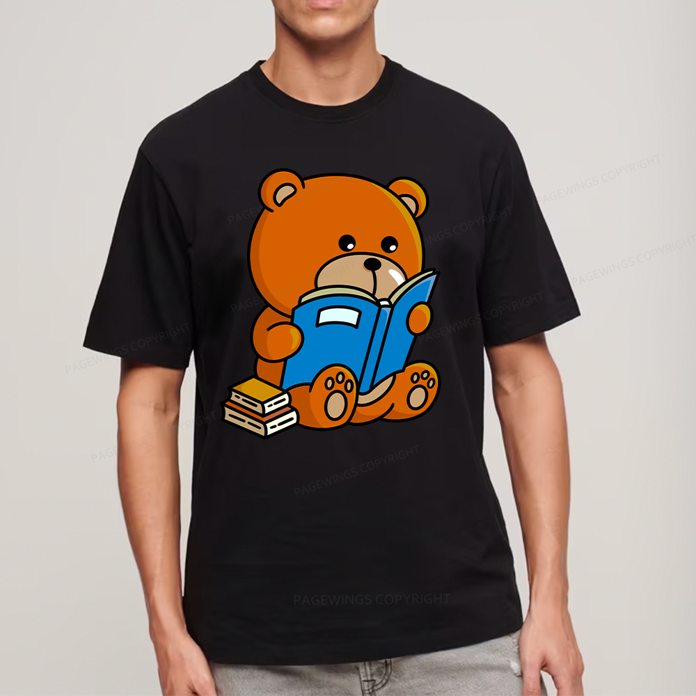 Pagewings Bookish Bear Unisex Classic T-shirt