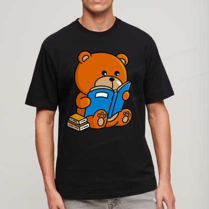 Pagewings Bookish Bear Unisex Classic T-shirt