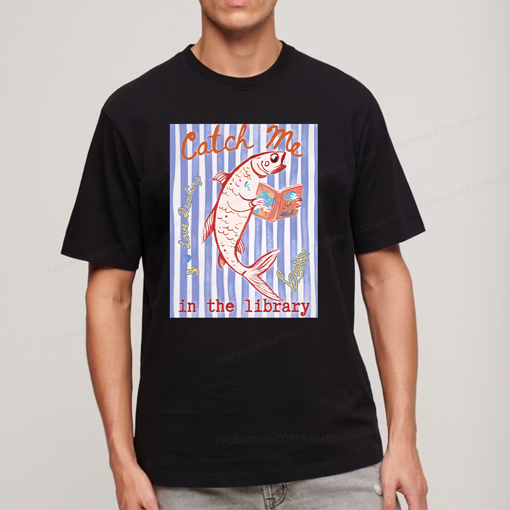 Pagewings Catch Me In The Library Unisex Classic T-shirt