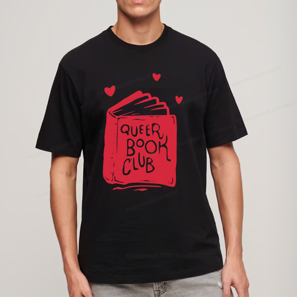 Pagewings Queer Book Club Unisex Classic T-shirt
