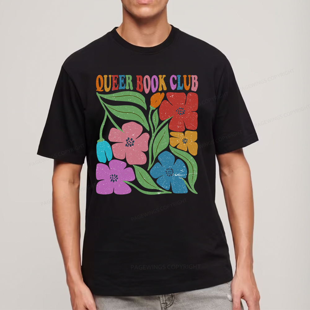 Pagewings Queer Book Club Unisex Classic T-shirt