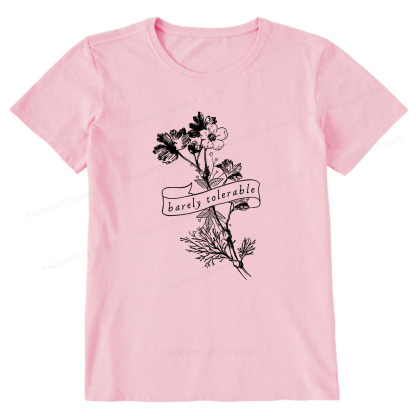 Pagewings Barely Tolerable Unisex Classic T-shirt