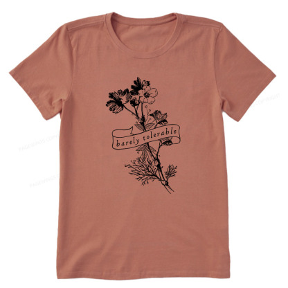 Pagewings Barely Tolerable Unisex Classic T-shirt