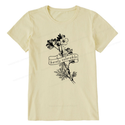 Pagewings Barely Tolerable Unisex Classic T-shirt