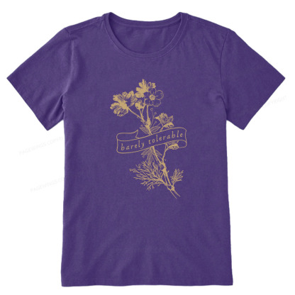 Pagewings Barely Tolerable Unisex Classic T-shirt