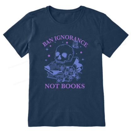 Pagewings Ban Lgnorance Not Books Unisex Classic T-shirt