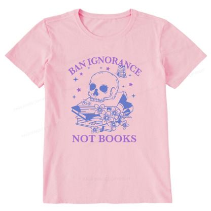Pagewings Ban Lgnorance Not Books Unisex Classic T-shirt