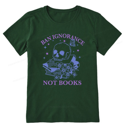 Pagewings Ban Lgnorance Not Books Unisex Classic T-shirt