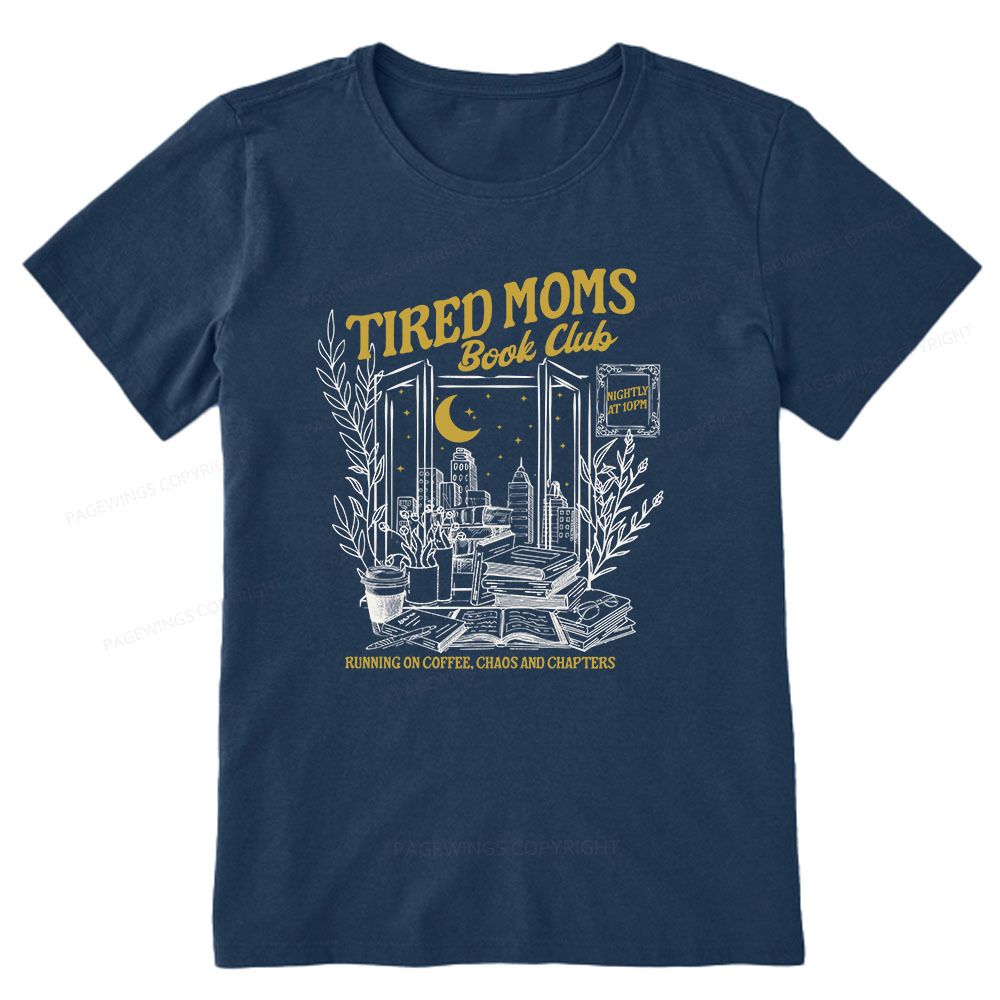 Pagewings Tired Moms Book Club Unisex Classic T-shirt