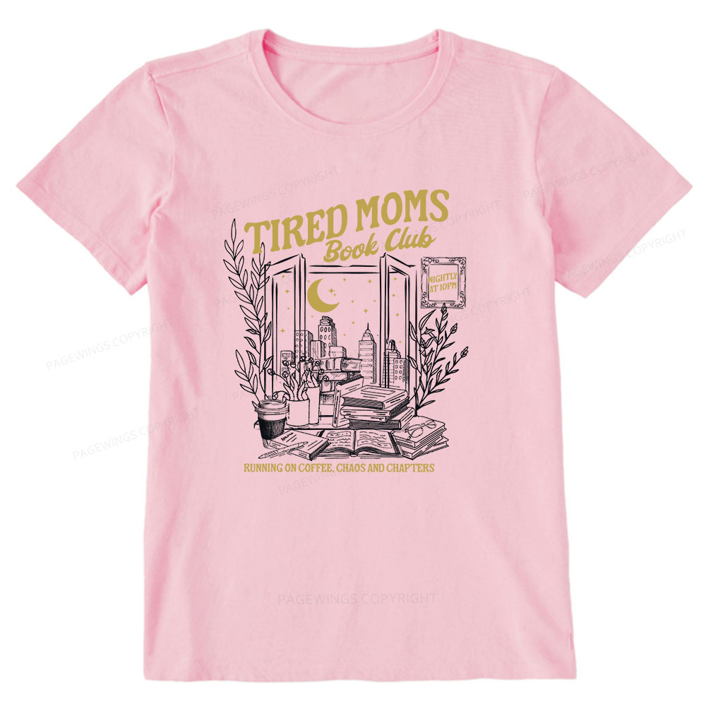 Pagewings Tired Moms Book Club Unisex Classic T-shirt
