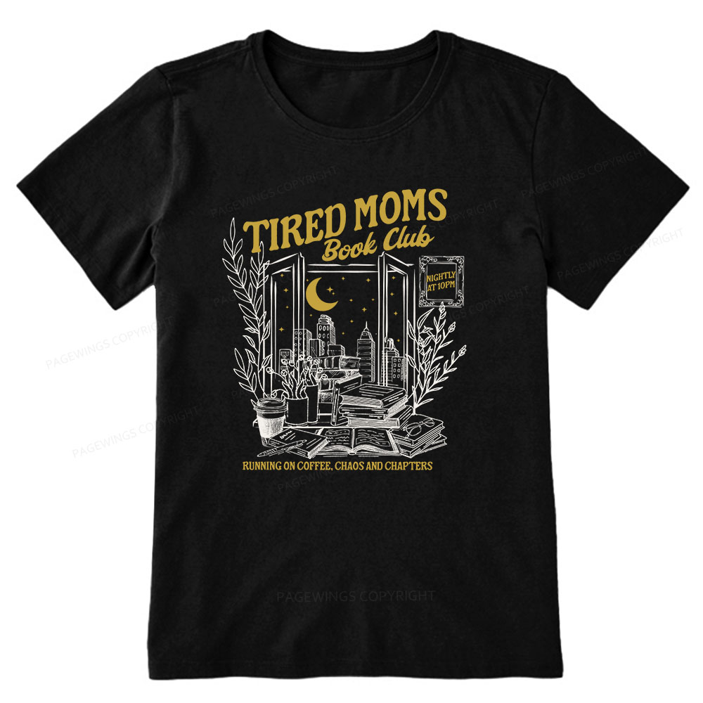 Pagewings Tired Moms Book Club Unisex Classic T-shirt