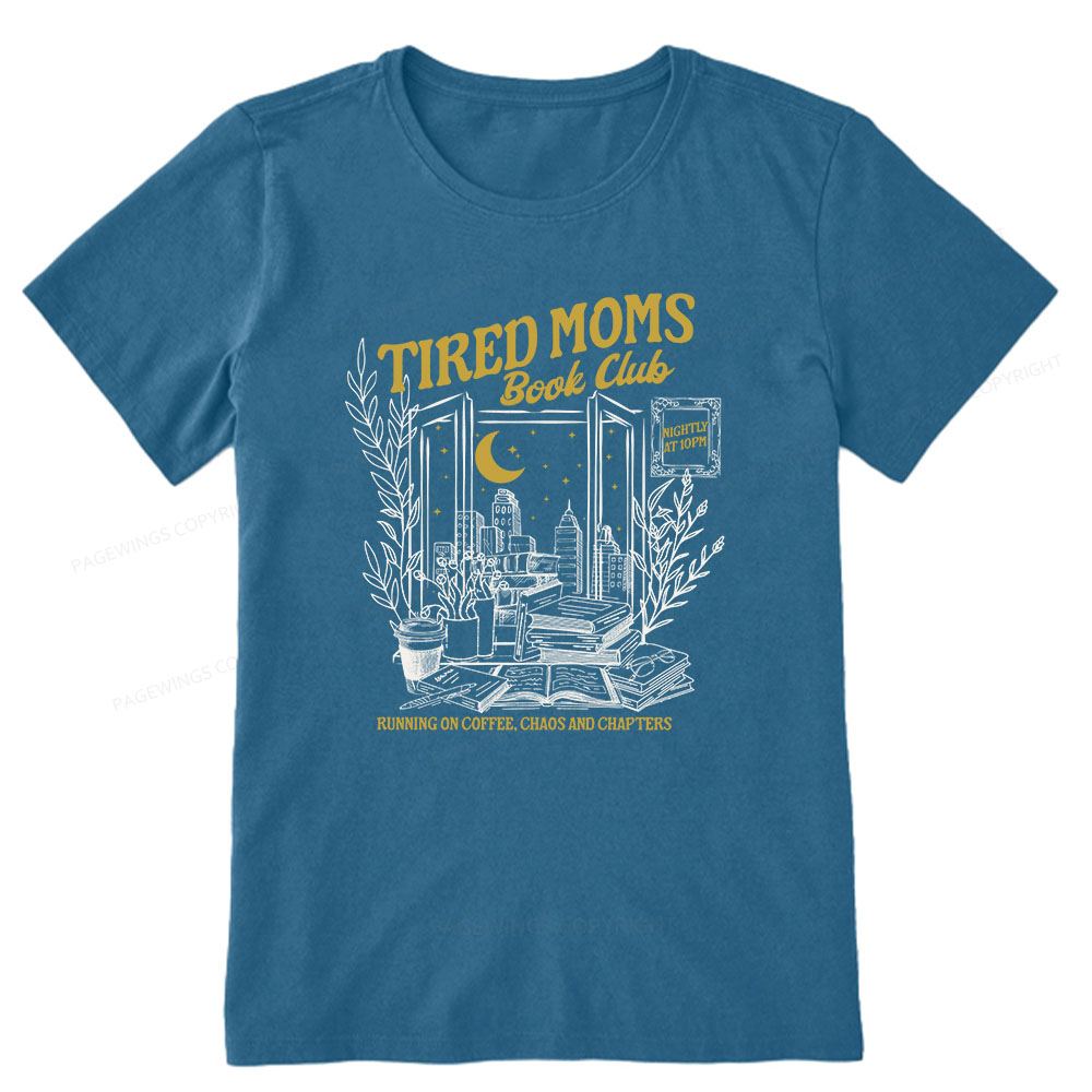 Pagewings Tired Moms Book Club Unisex Classic T-shirt
