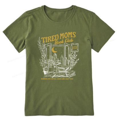 Pagewings Tired Moms Book Club Unisex Classic T-shirt