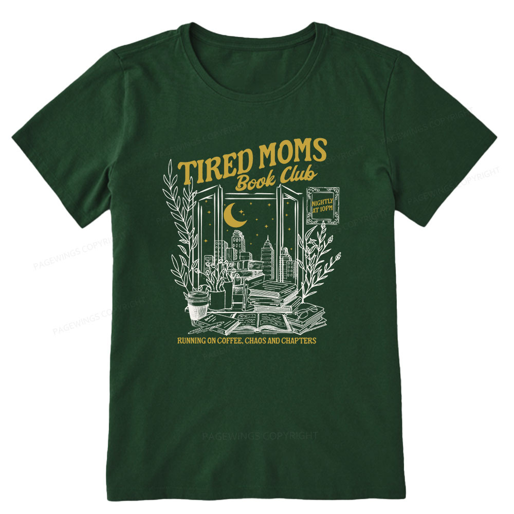 Pagewings Tired Moms Book Club Unisex Classic T-shirt