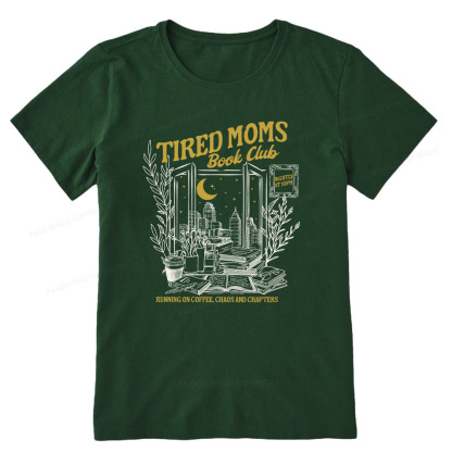 Pagewings Tired Moms Book Club Unisex Classic T-shirt