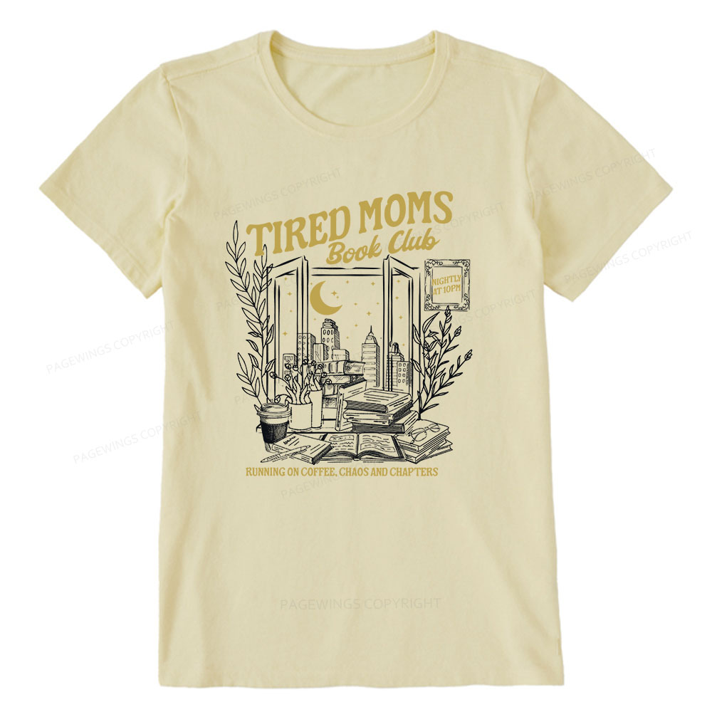 Pagewings Tired Moms Book Club Unisex Classic T-shirt