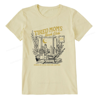 Pagewings Tired Moms Book Club Unisex Classic T-shirt