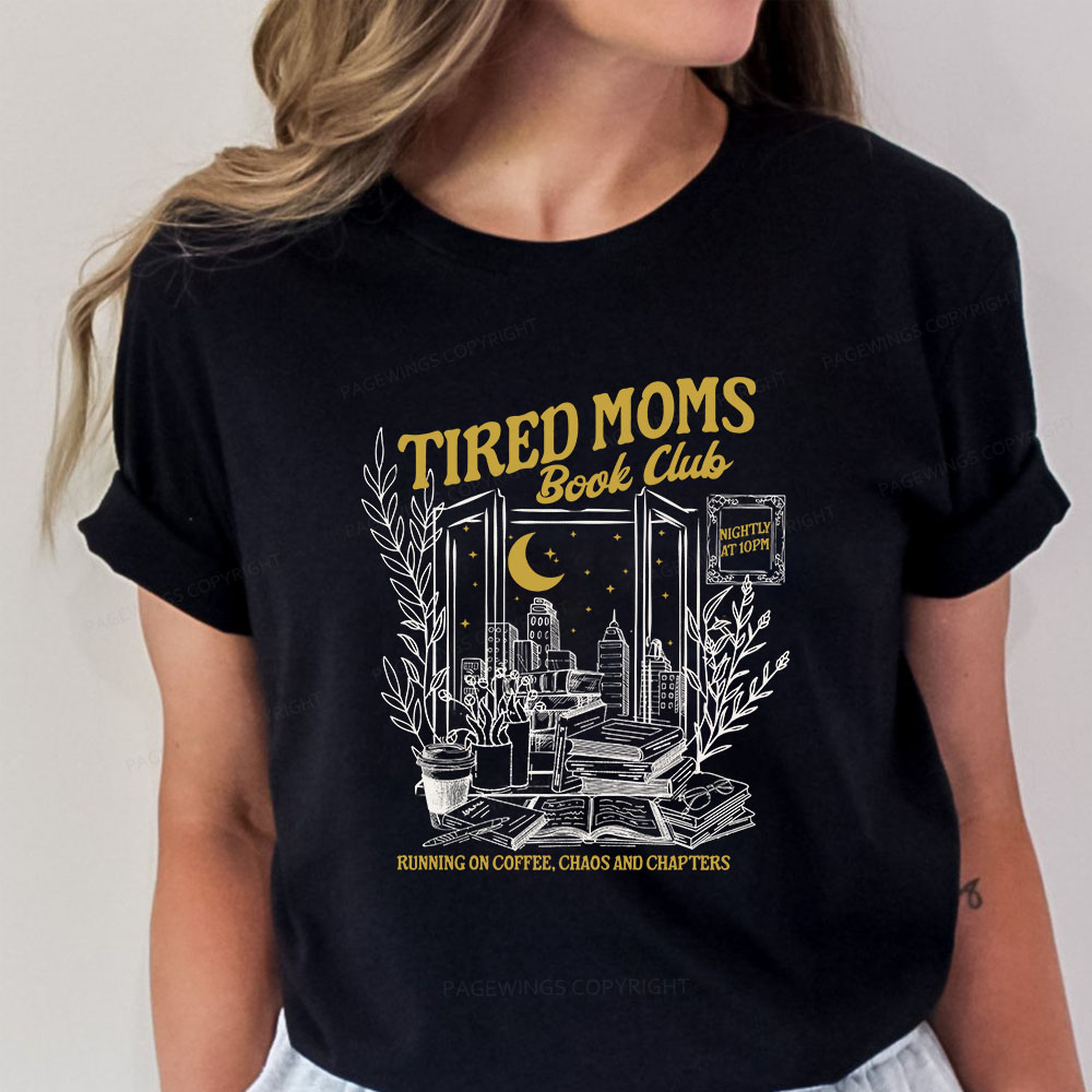Pagewings Tired Moms Book Club Unisex Classic T-shirt