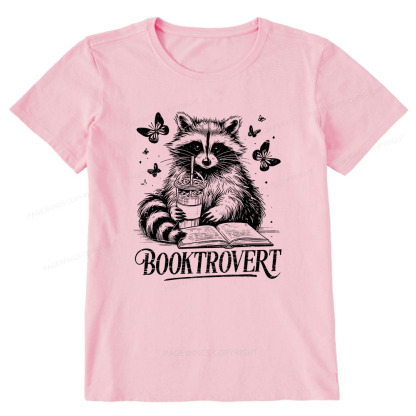 Pagewings Raccoon BookTrovert Unisex Classic T-shirt