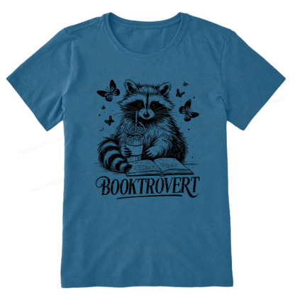 Pagewings Raccoon BookTrovert Unisex Classic T-shirt