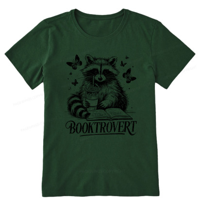 Pagewings Raccoon BookTrovert Unisex Classic T-shirt