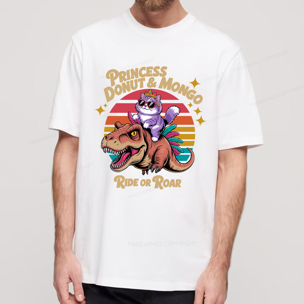 Pagewings Princess Donut & Mongo Unisex Classic T-shirt