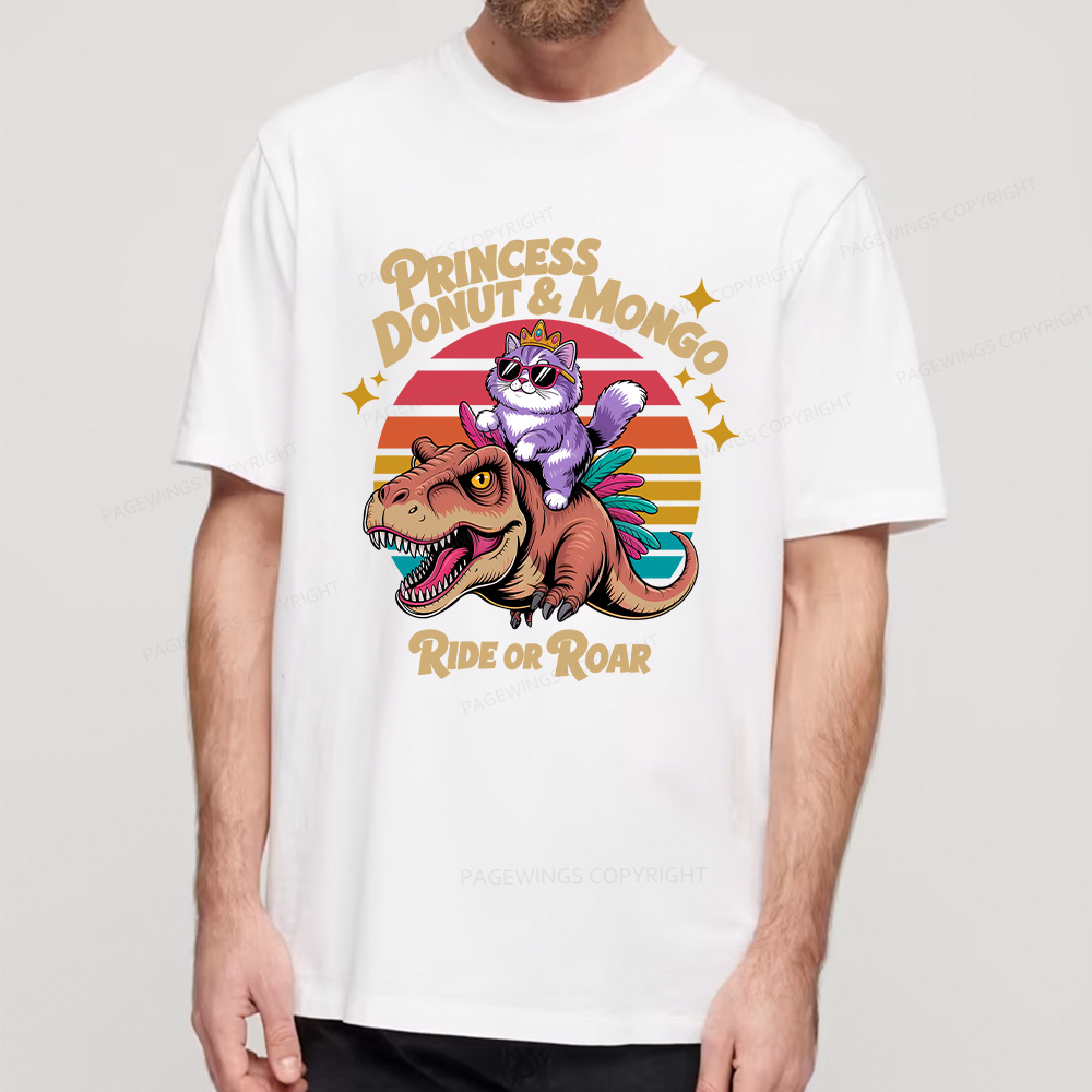 Pagewings Princess Donut & Mongo Unisex Classic T-shirt