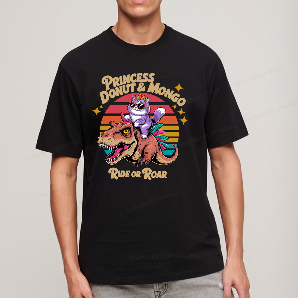 Pagewings Princess Donut & Mongo Unisex Classic T-shirt