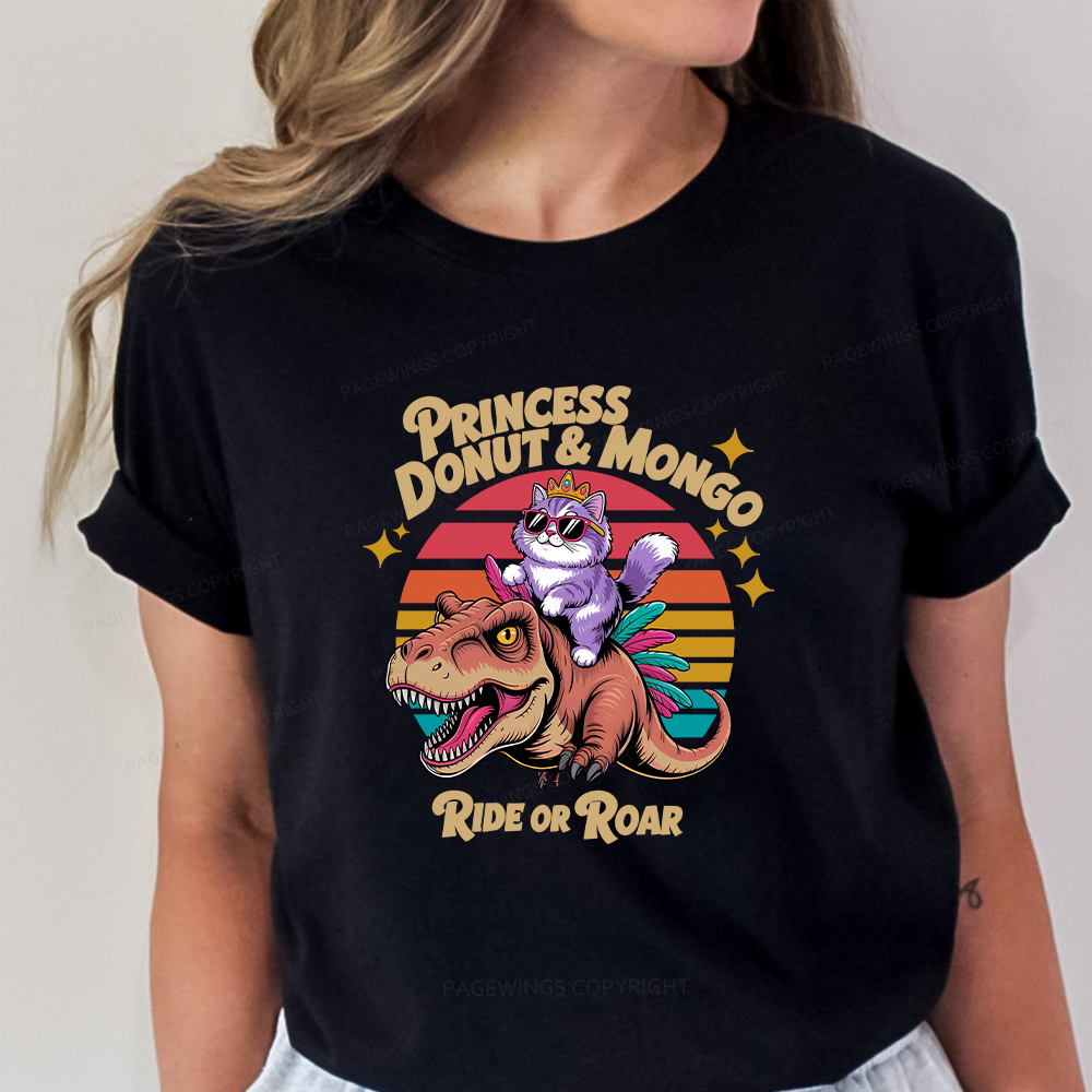 Pagewings Princess Donut & Mongo Unisex Classic T-shirt